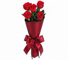 Букет 5 Красных роз Эдлесс Лав в Оболенске