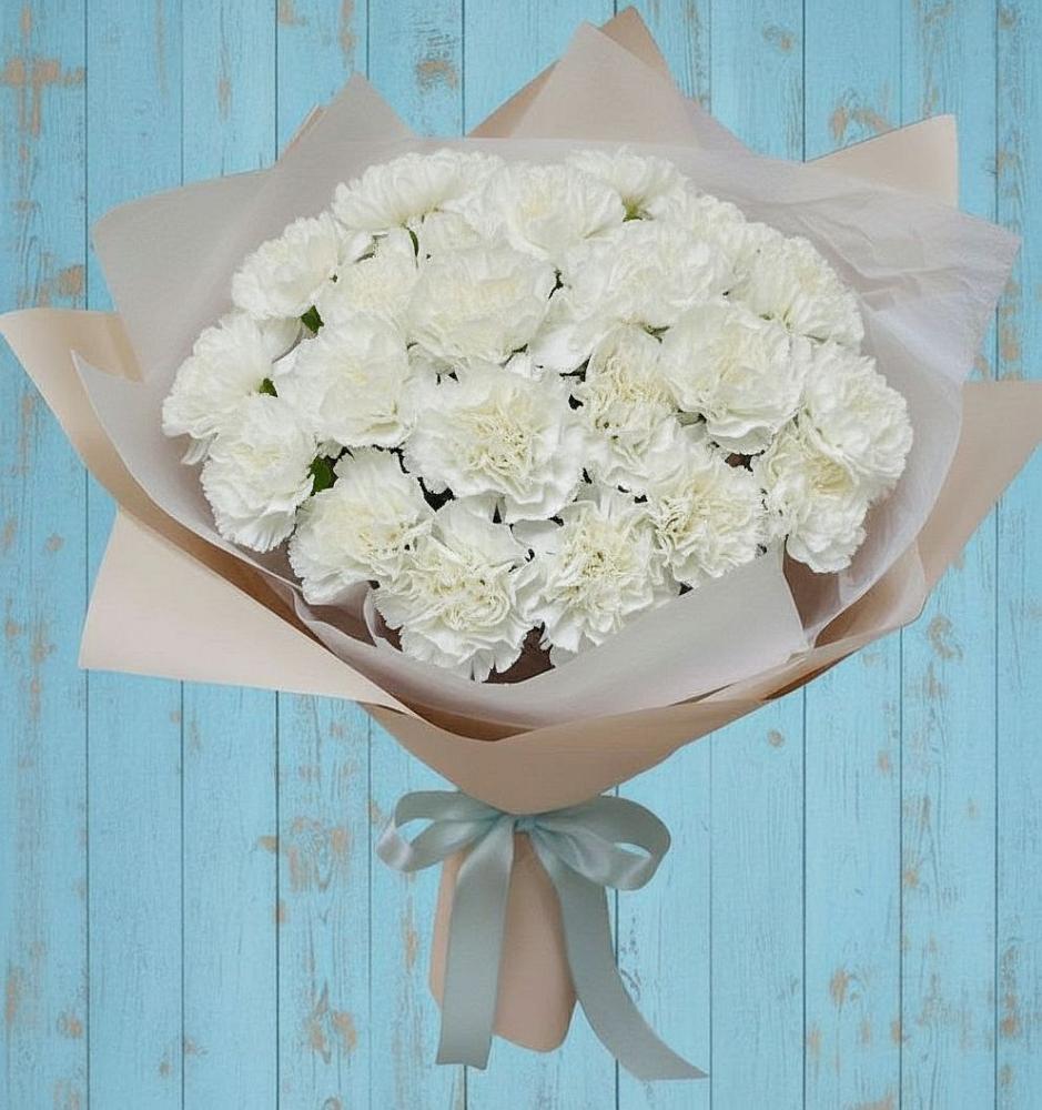 Букет цветов из: Гвоздики в Оболенске