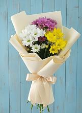 Букет цветов из:  Хризантемы в Оболенске