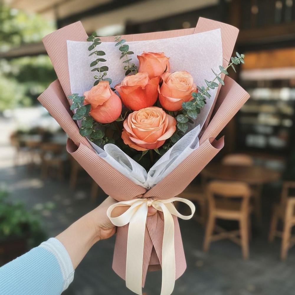 Букет цветов из: Розы в Оболенске