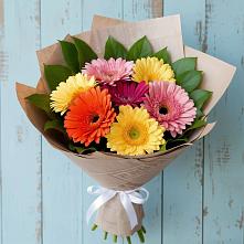 Букет цветов из:  Герберы #REPLACE_PRED# Оболенске