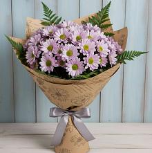 Букет цветов из:  Хризантемы #REPLACE_PRED# Оболенске