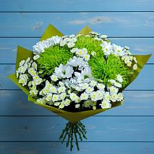 Букет цветов из:  Хризантемы #REPLACE_PRED# Оболенске