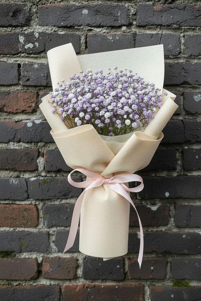 Букет цветов из: Гипсофила в Оболенске