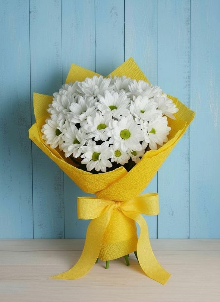 Букет цветов из: Хризантемы в Оболенске