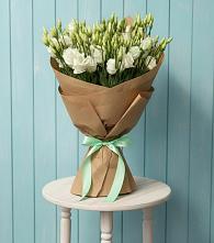 Букет цветов из:  Лизиантусы в Оболенске