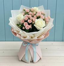 Букет цветов из:  Розы в Оболенске