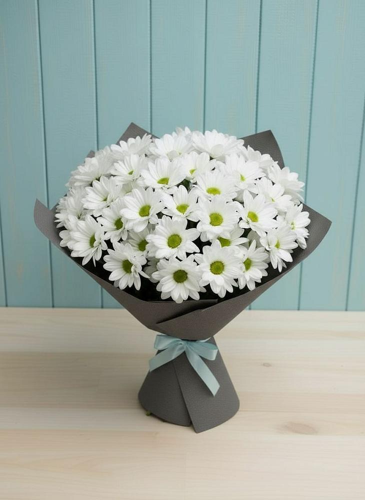 Букет цветов из: Хризантемы в Оболенске