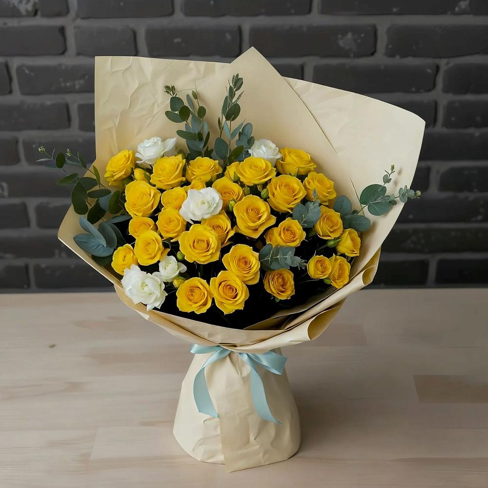 Букет цветов из: Розы в Оболенске