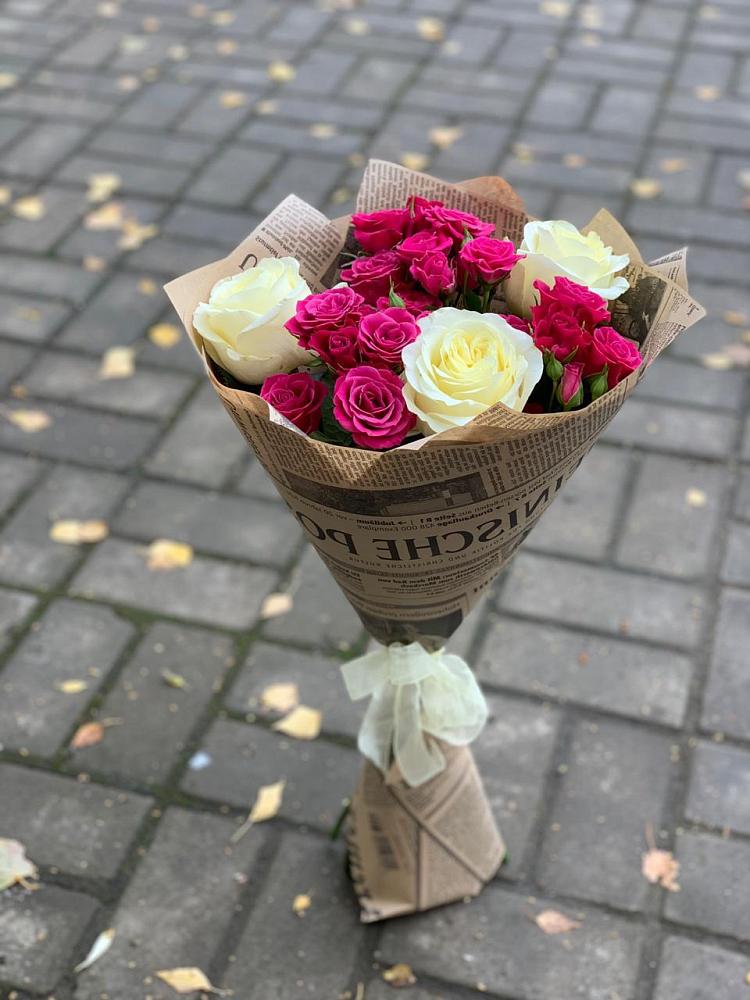 Букет цветов из: Розы в Оболенске