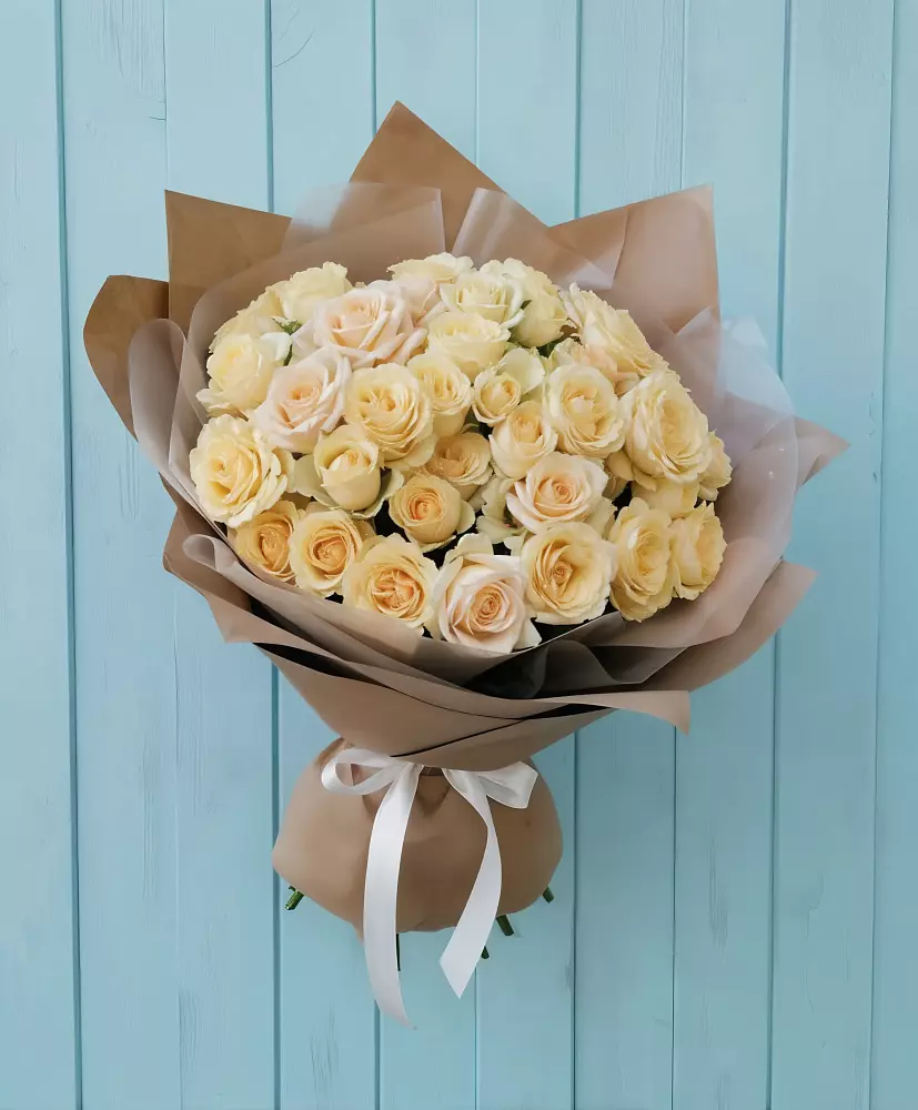 Букет Кремовое облако в Оболенске