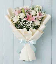 Букет цветов из:  Лилии #REPLACE_PRED# Оболенске