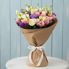 Букет цветов из:  Лизиантусы в Оболенске